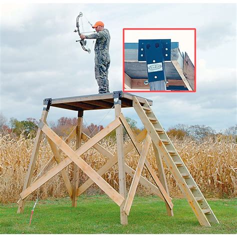 4x4 elevator brackets tree stand